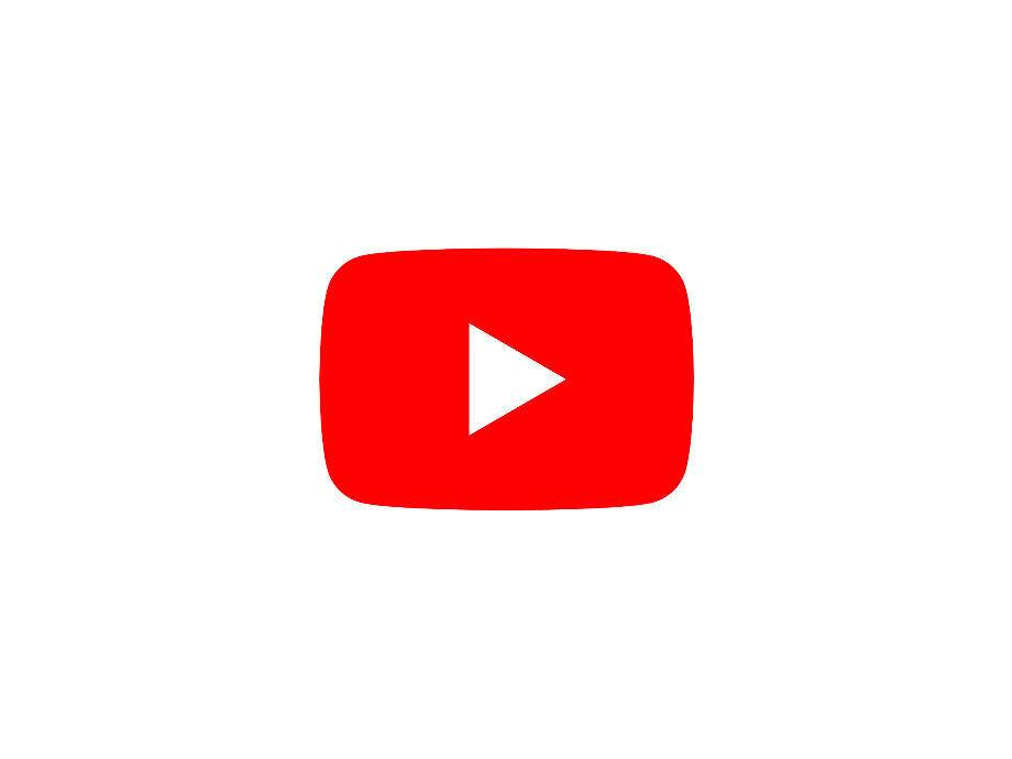 new youtube logo transparent background