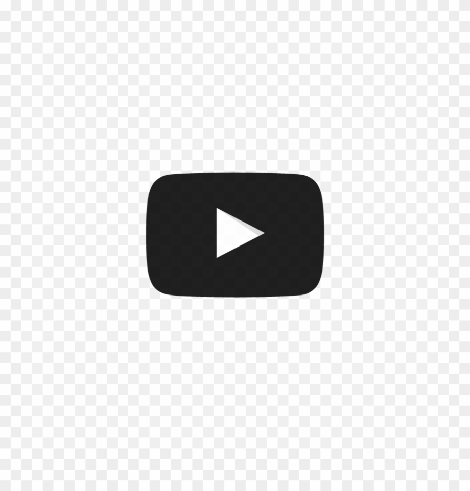 youtube transparent logo white