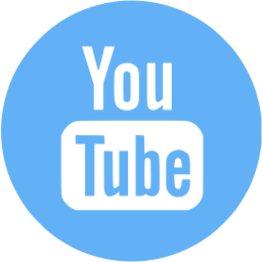 Download High Quality youtube logo transparent blue Transparent PNG