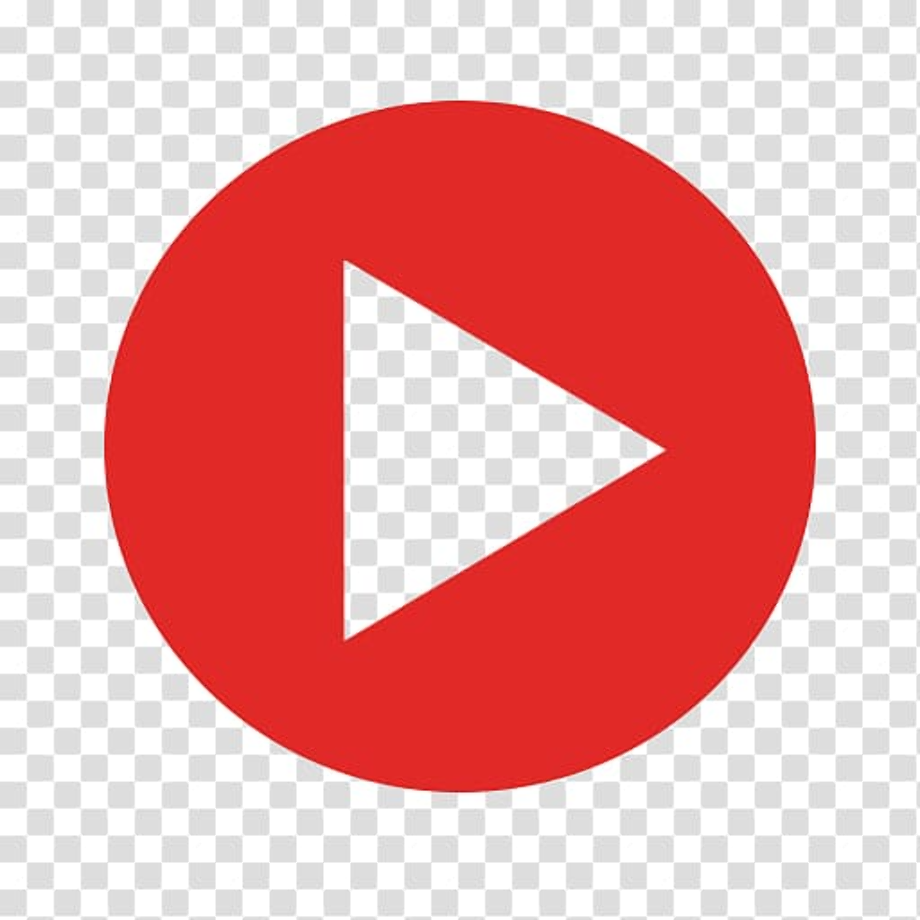 youtube logo transparent button