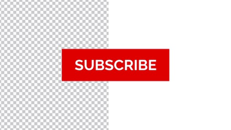 subscribe button transparent youtube