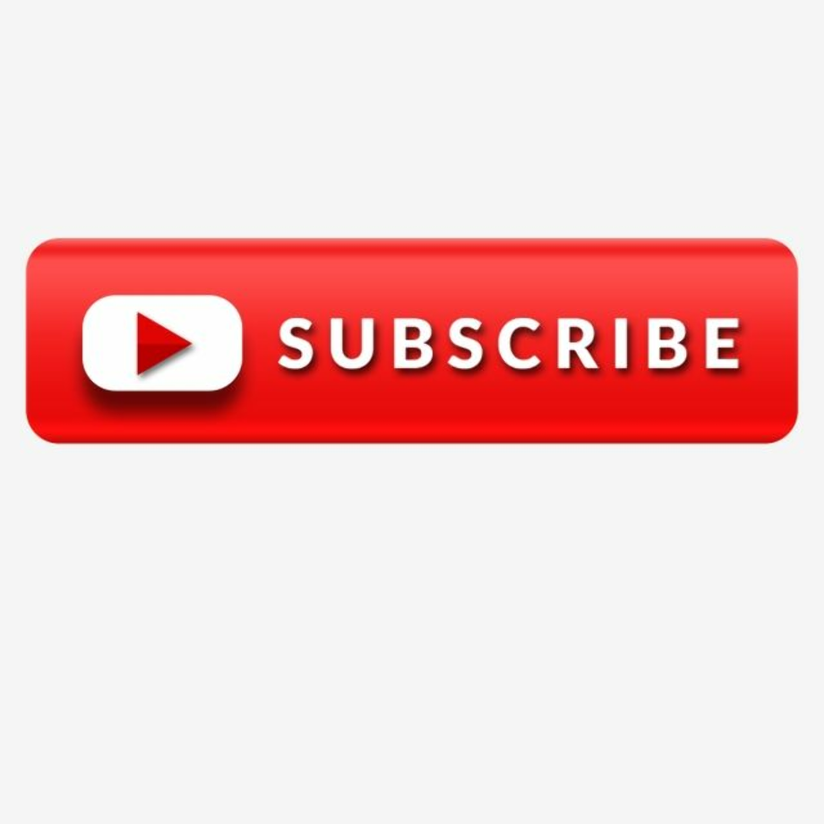 Download High Quality Youtube Subscribe Button Clipart Hand Transparent