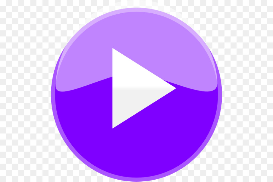 youtube transparent logo purple
