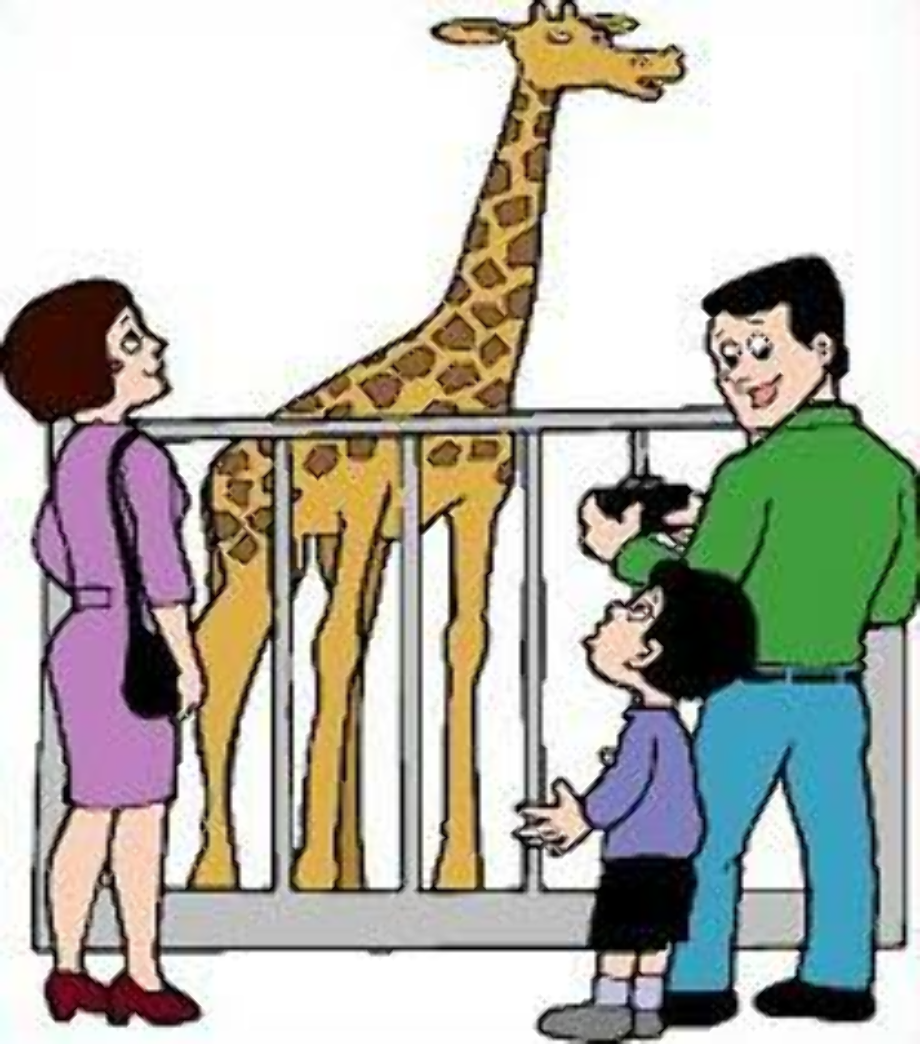 zoo clipart family