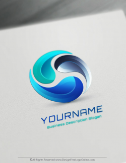 Online Free 3D Logo Maker - Synergy Logo Design