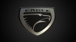 Eagle logo 3D Model in Parts of auto 3DExport