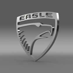 Eagle Logo | 3D model