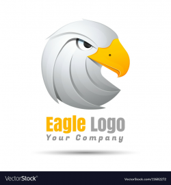 King Eagle Volume Logo Colorful 3d Design