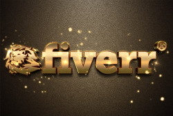 design your log o into 3d metallic gold logo and silver