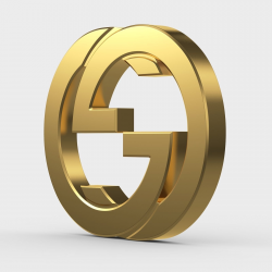 gucci new logo | 3D model