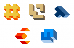 5 3D Logo Templates Vector (EPS, SVG, PNG) | OnlyGFX.com