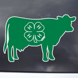 4-H Dairy Cow Decal. they\'ve got a bunch of different ...