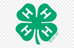 Indiana 4h Program - 4 H Clover Vector Clipart (#3414358 ...