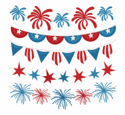 Svg Files 4th July - Fourth Of July Banner Svg, HD Png Download ...