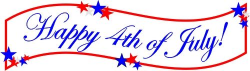 Happy 4th Of July Banner | 4th of July | 4th of july images, July ...