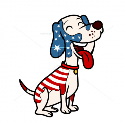 Patriot Dog July 4th | Free vectors, illustrations, graphics, clipart, PNG  ...