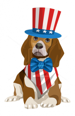 July 4th Beagle Dog | Free vectors, illustrations, graphics, clipart, PNG  ...