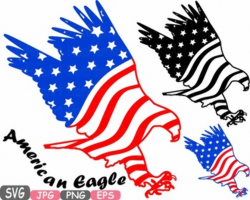 American flag svg Eagle Eagles independence day 4th of July Clipart ...