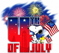 Happy 4th of july snoopy snoopy 4th of july clip art free ...