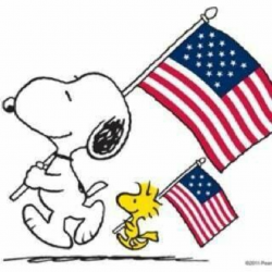 Snoopy 4th of july clipart 1 » Clipart Station