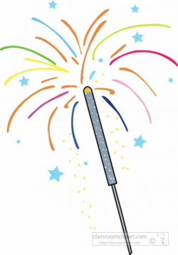 Sparkler 4th Of July Clipart #1 | RS | 4th of july clipart ...