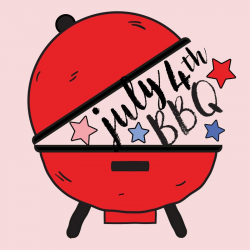 4th of July Clipart, vector, fourth of July bbq clipart, summer ...