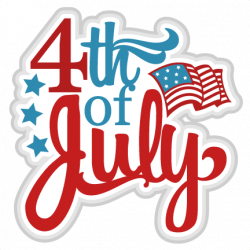 Happy Fourth Of July Sticker transparent PNG - StickPNG