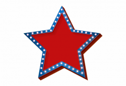 Patriotic Stars Png Transparent Background - Clipart 4th Of July ...