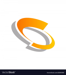 Motion circle abstract logo