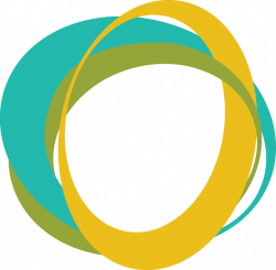 Yellow Green Blue Circle Ring Abstract Logo