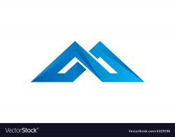 Abstract construction shape logo