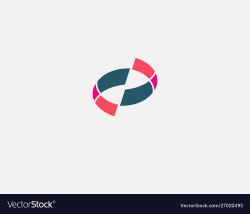 Creative abstract logo icon pattern geometric
