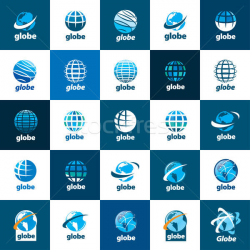 abstract logo Globe vector illustration © Алексей Бутенков ...