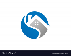 Home realty icon abstract logo