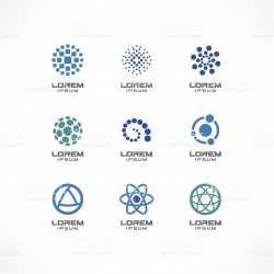 Top Set Of Icon Design Elements Abstract Logo Ideas For ...