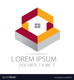 Logo Abstract House Building Real Estate