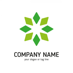 Flower Sun Abstract Logo Template