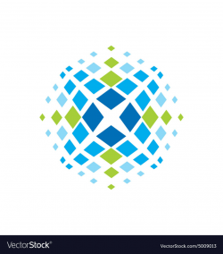 X spectrum abstract technology logo