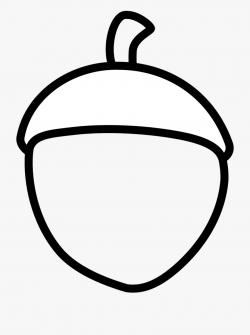 Acorn Sketch Autumn Outline Small - Acorn Clip Art #758786 ...