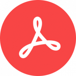 Adobe Acrobat Icon Flat - Icon Shop - Download free icons ...