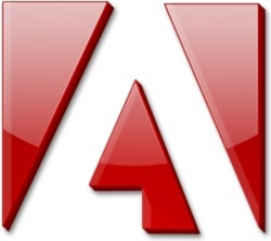 Red adobe logo Free icon in format for free download 21.78KB