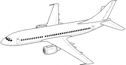 Airplane Clip Art Free | Clipart | Airplane coloring pages, Free ...