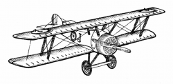 Vintage Airplane Clipart | Free download best Vintage Airplane ...