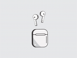 Dribbble - airpods.jpg by Alejandro Pastrana