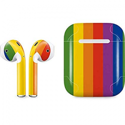 Amazon.com: Skinit Vertical Rainbow Flag Apple AirPods Skin ...