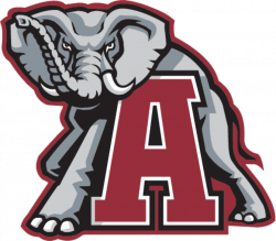 Alabama Crimson Tide Primary Logo (2002) - A grey elpahant ...
