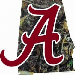 Roll Tide Alabama Football Camo Logo | Roll tide roll | Tide ...