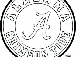 Alabama Coloring Pages Football at GetDrawings.com | Free ...