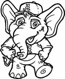 Alabama Football Coloring Pages | Football coloring pages ...
