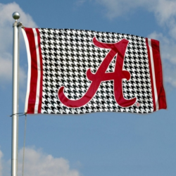 Alabama Crimson Tide Houndstooth Logo Flag your Houndstooth ...